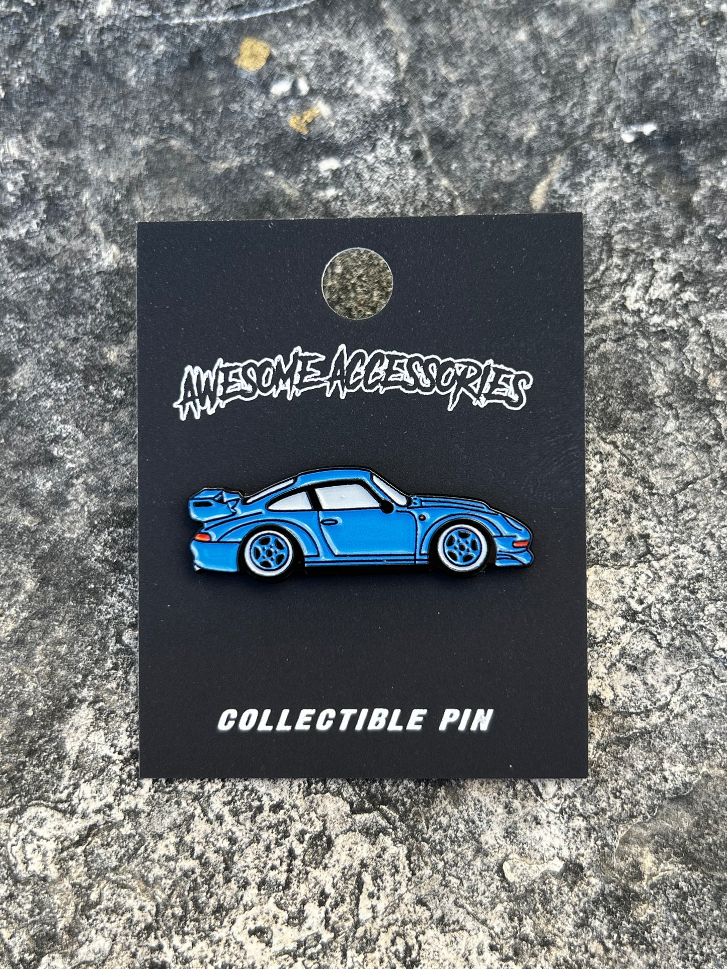 Porsche 993 RS Pin - BLUE
