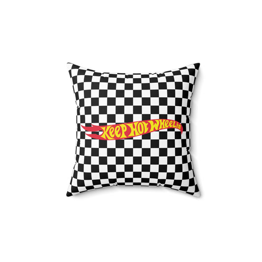 KHW Checkered Square Pillow