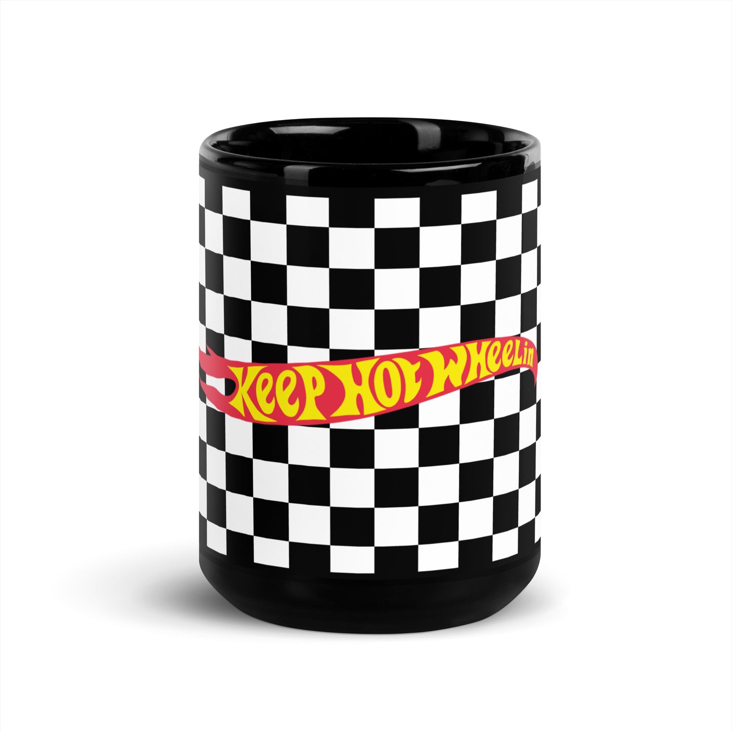 KHW Checkered OG Flame Mug, 15oz