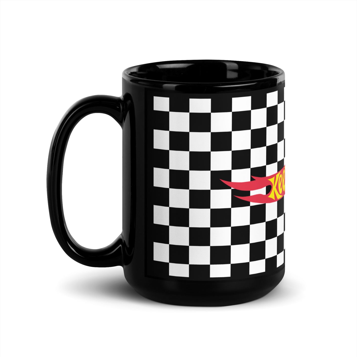 KHW Checkered OG Flame Mug, 15oz